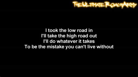 Three Days Grace The High Road Lyrics On Screen Hd Youtube