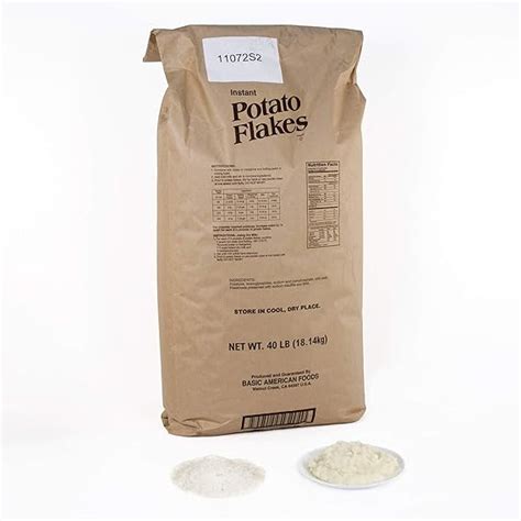 Amazon Potato Flakes Instant Pound Case Prepared Potato