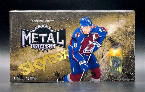 2022 23 Upper Deck Skybox Metal Universe Hockey Hobby Box Mojobreak Shop