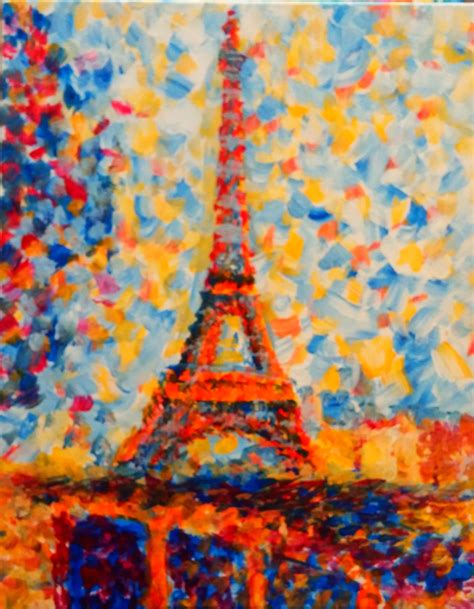 George Seurat Eiffel Tower” A Stroke Of Genius Georges Seurat