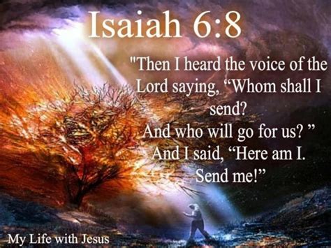 Isaiah 68 Book Of Isaiah Isaiah Here I Am Lord