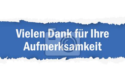 Papier riss vielen dank für ihre aufmerksamkeit wall stickers