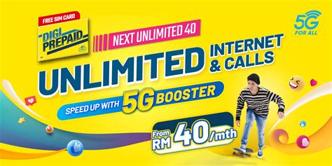 G Prepaid Data Plan High Speed Mobile Internet Malaysia Digi