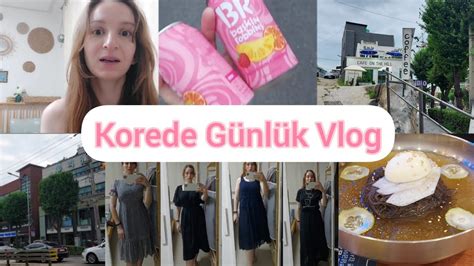 Bir kaç günlük Vlog spor kahve sohbet yemek alıṣveriṣ