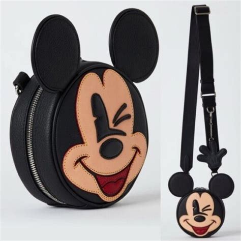 Rare Sheron Barber Mickey Mouse Bag In Louis Vuitton Reworked Black