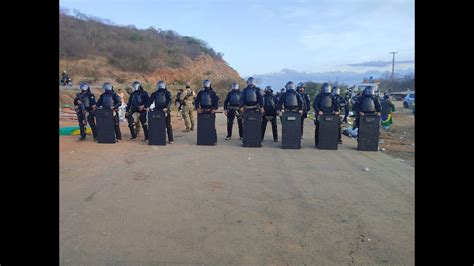 Prf E Tropa De Choque Realizam Desobstru O Da Br Em Taquaritinga