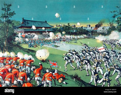 Boxer Rebellion 1900 The Fall Of The Pekin Castle The Hostile Army