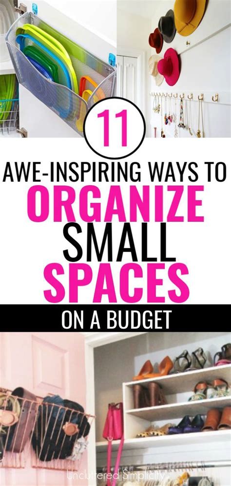 Storage Ideas For Small Spaces 11 Tips To Organize A Small Home