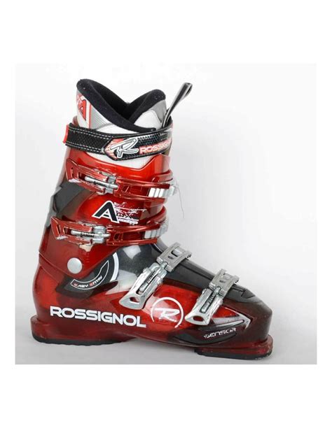 Chaussures De Ski Occasions Rossignol Alias Sensor Rouge Taille De 25 à 32 5 Mondopoint