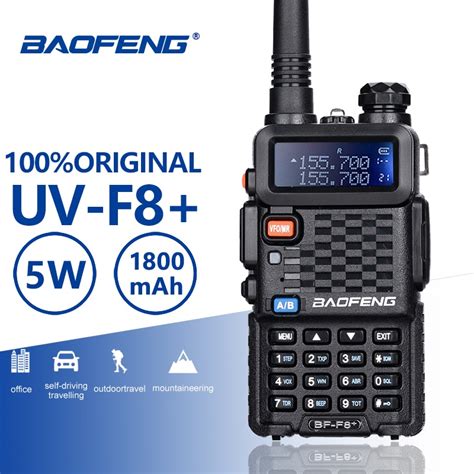 Baofeng Bf F Upgrade New Walkie Talkie Police Two Way Radio Pofung F