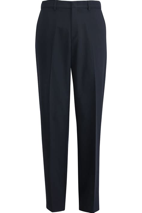 Edwards Mens Ez Fit Signature Flat Front Dress Pant Unitex Direct