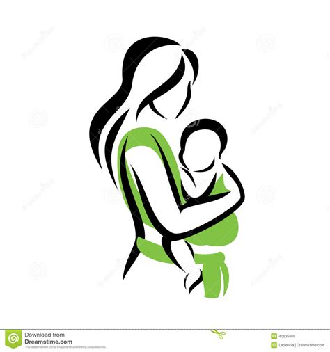 Mom And Baby Clipart Free Download On Clipartmag