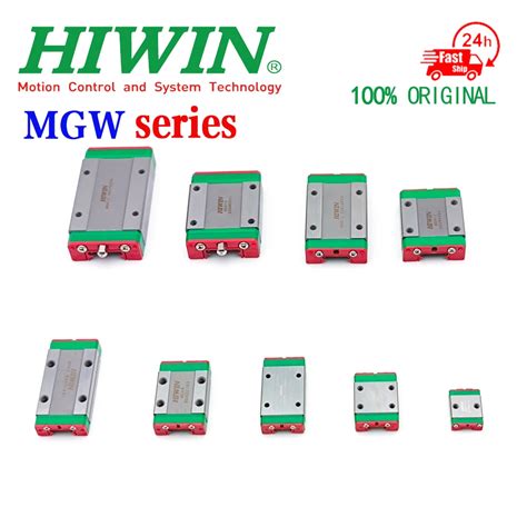 Free Shipping New Original Hiwin Linear Rail Slider Mgw C Mgw H Mgw C