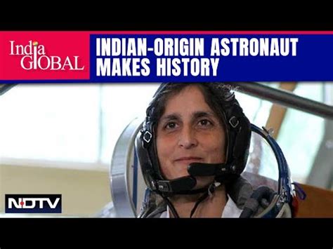 Indian Origin Astronaut Sunita Williams Makes Record Breaking Spaceflight