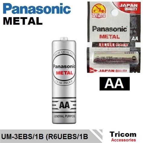 Jual Baterai Panasonic Size Aa Metal Shopee Indonesia