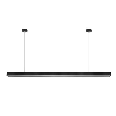 Lampa liniowa wisząca LED 40W 120cm czarna biurowa 381 Cena Opinie