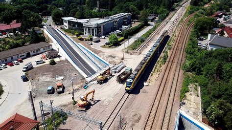 Nowe Wiadukty I Przej Cie Na Linii Krak W Katowice