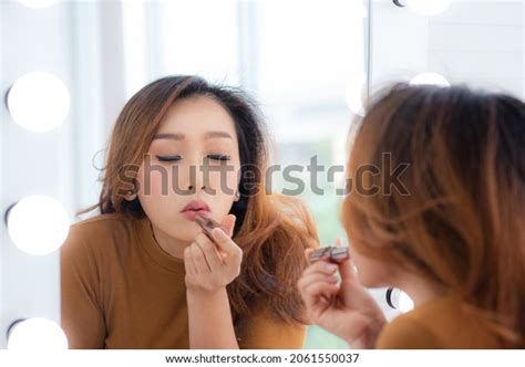 Closeup Portrait Sexy Brunette Asian Girl Stock Photo Shutterstock