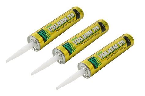 Tremco 116 Vulkem Polyurethane High Performance Sealant Gray 3 Pack