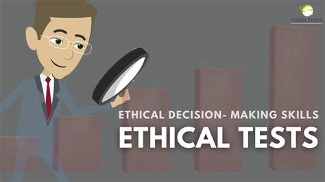 Ethical Decision Making Ethical Tests Youtube