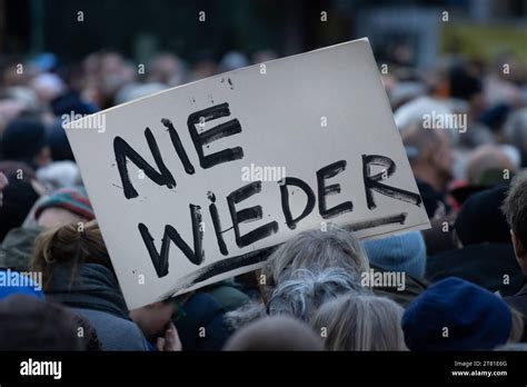 Demonstration Gegen Judenhass In Frankfurt Am Main Nie Wieder Stehen