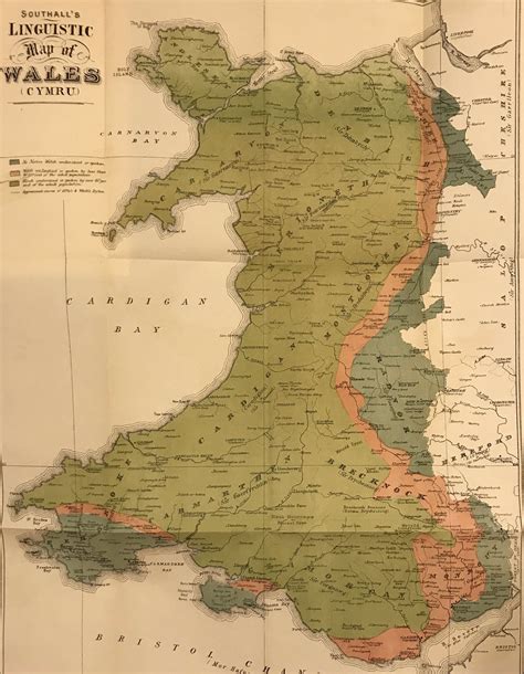 Welsh Language Map