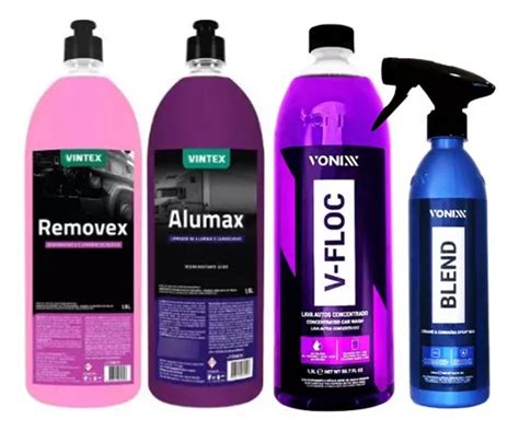 Alumax Limpa Chassi Removex V floc Blend Carnauba Vonixx Frete grátis