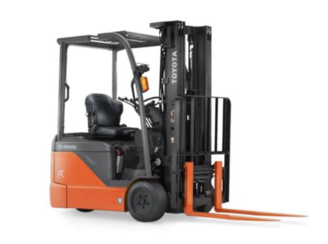 Toyota 2 Ton Electric Forklift 3 Wheel Model Specification And Features