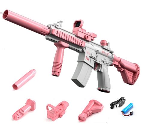 M416 АВТОМАТИЧНА ЕЛЕКТРИЧЕСКА ВОДНА ПУШКА С ГОЛЯМ ОБСЯГ И КА