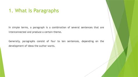 Solution All About Paragraphs Studypool