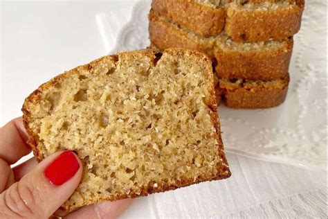 Budín de banana sin TACC y sin lácteos