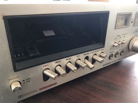 Pioneer Ct F2121 Stereo Cassette Deck Please Read Ebay