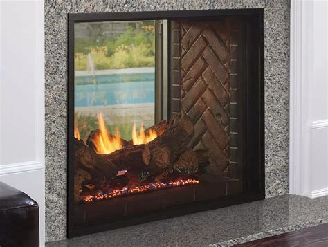 Heat Glo Fortress See Through Gas Fireplace Hearth Appliances