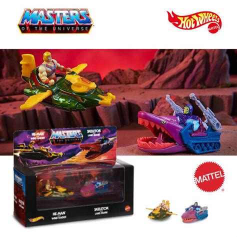 Hot Wheels HE MAN Vs SKELETOR Masters Of The Universe MotU SDCC Exclusive