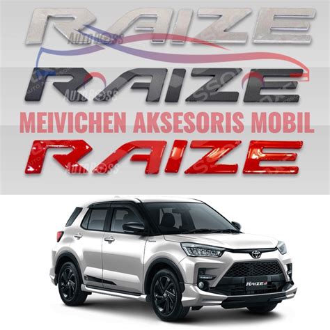 Jual Emblem Kap Mesin Toyota Raize Shopee Indonesia