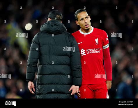 File Photo Dated Of Liverpool S Virgil Van Dijk Right Who