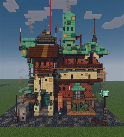 Steampunk House Minecraft Tutorial