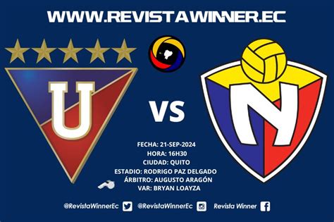 PREVIA LIGA DE QUITO VS EL NACIONAL POR LIGAPRO 2024 Revista Winner