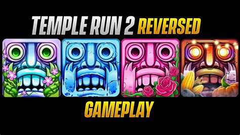 TEMPLE RUN 2 Reversed Enchanted Palace Vs Winter Toyland Vs Blazing