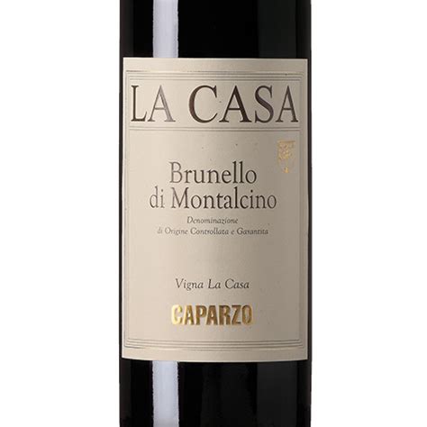 Brunello Di Montalcino DOCG Vigna La Casa 2017 Caparzo