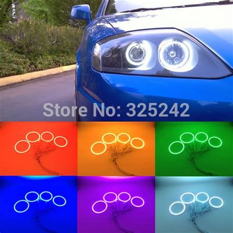 For Hyundai Tiburon Excellent Angel Eyes Kit Multi Color