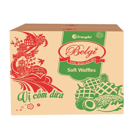 BÁNH BELGI TRỨNG SỮA MỀM VỊ CỐM DỪA 322G (PHIÊN BẢN GIỚI HẠN TẾT 2026 ...