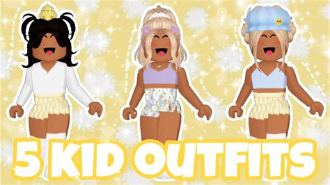 5 Kid Outfit Codes For Bloxburg Siimplydiiana Youtube