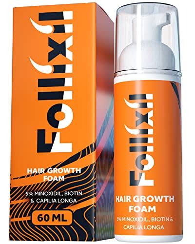 5 Minoxidil For Men And Women Foam No Pg 1 Month Hair Growth