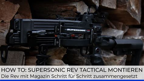 Montage Anleitung Der Armbrust X Bow Fma Supersonic Rev Tactical Mit