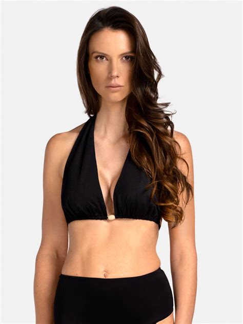 Miss Lou Góra od bikini G TT CZ Czarny Modivo pl