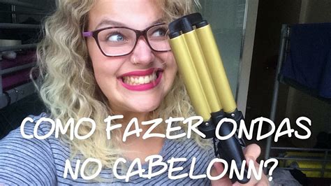 Como Fazer Ondas No Cabelo Triondas Kmart Youtube