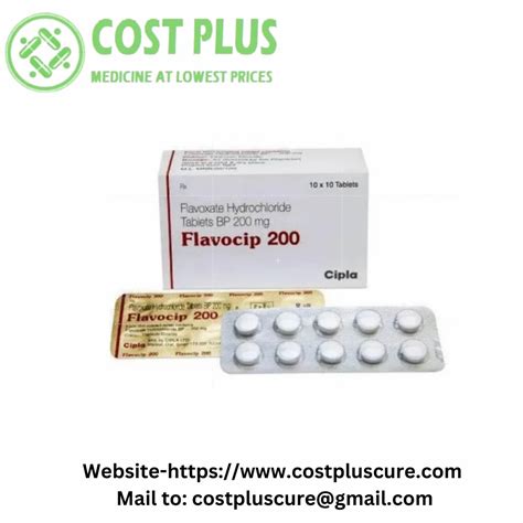 Flavocip Flavoxate 200 Mg Tablets At Rs 221 07 Nagpur ID 2853962081462