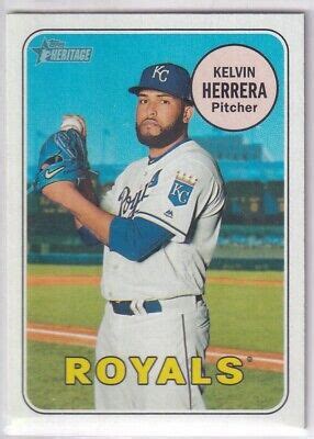 Topps Heritage Kansas City Royals Team Set With Sp And High