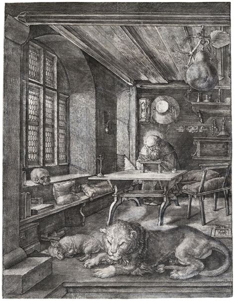 Albrecht DÜrer 1471 1528 Saint Jerome In His Study Christies